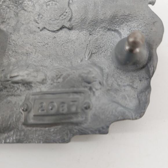 Biker Skull Eagle Lightning Bolt Belt Buckle Enamel Skeleton - Picture 9 of 11